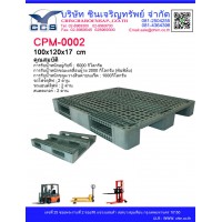 CPM-0002  Pallets size: 100*120*17 cm.